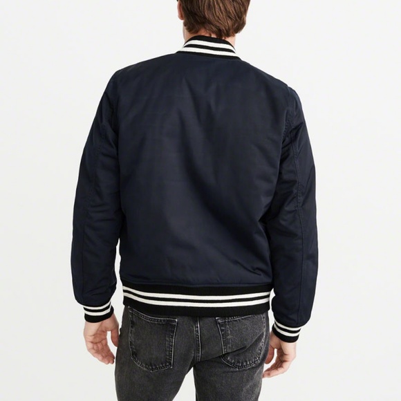 Abercrombie & Fitch Jackets & Coats Varsity Bomber Jacket Poshmark